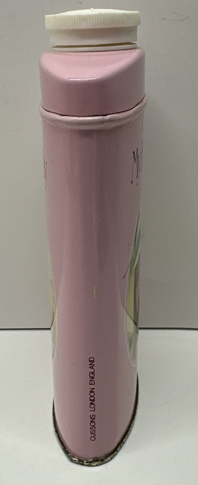 My Fair Lady Cussons Talc Talcum Powder Advertising Tin London England Vintage