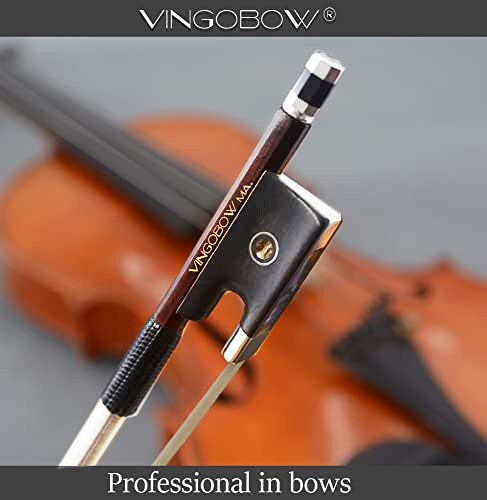 NEW Master Pernambuco Violin Bow TOP Craftsmanship 4/4 size Silver Tips