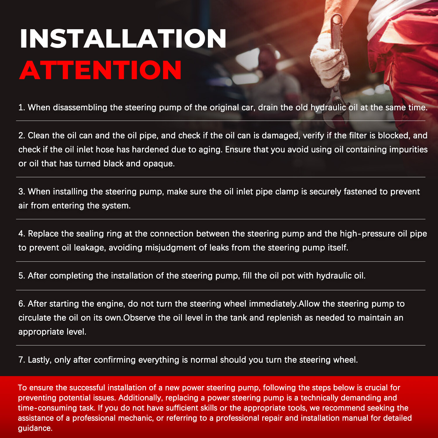 20-8740 Power Steering Pump For Chevrolet Silverado 1500 GMC Sierra 1500 1999-13