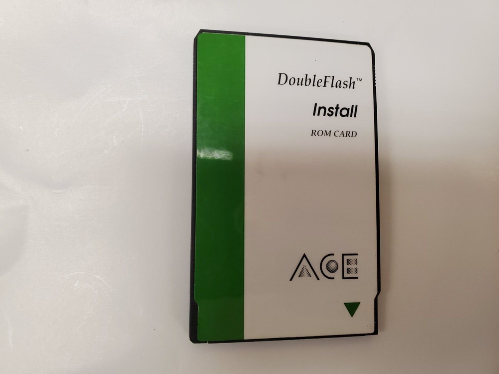 Ace Technologies Double Flash Install ROM CARD PCMCIA Card