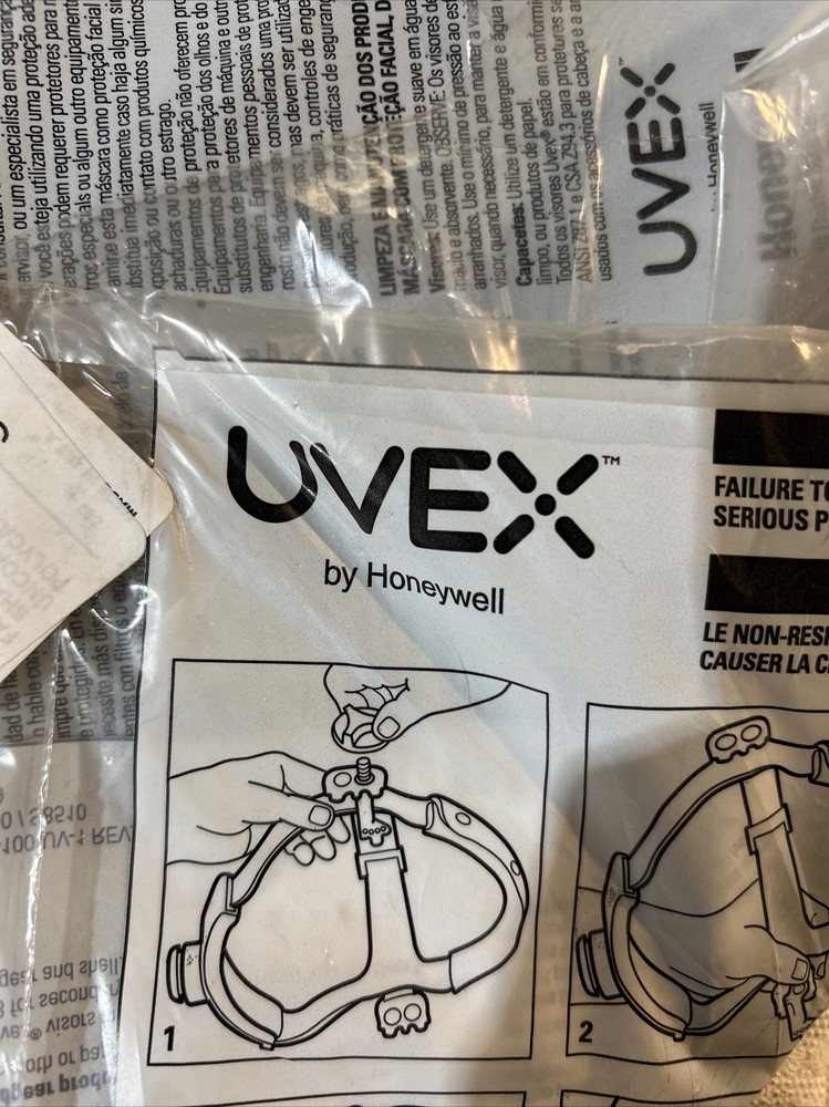 Uvex S8565 Bionic Replacement Visor for Face Shield - 5.0 Tint 3NNH5 (WP10)