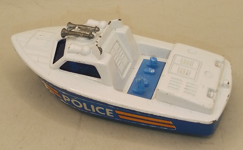 Matchbox SuperFast No.62 Police Launch