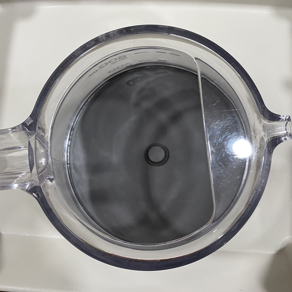 *New* CHEF'N Hassle-Free COFFEE POUR-OVER DIFFUSER Grey/Clear Plastic Imported