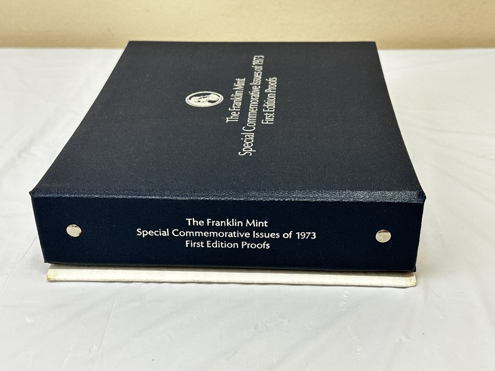 The Franklin Mint Special Commemorative Issues of 1973 Empty Binder NEW