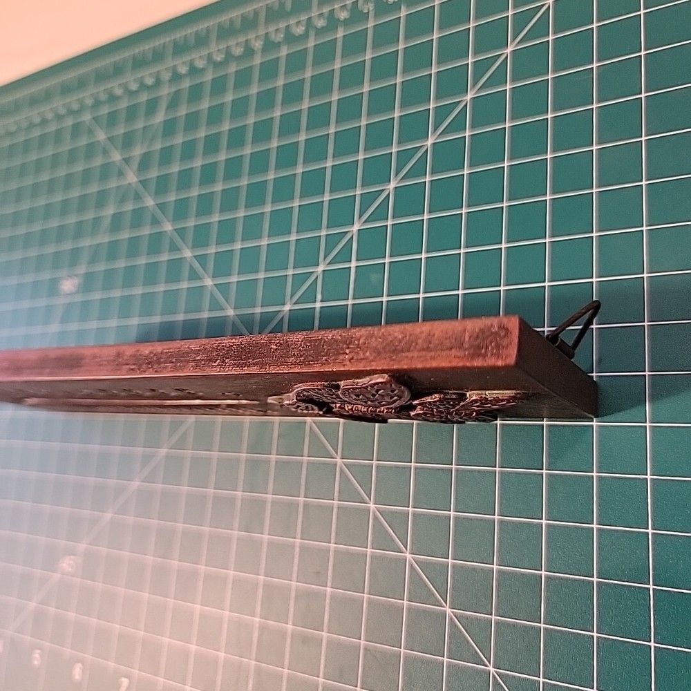 Solid Heavy Duty 🦋 Thermometer Metal Rustic Finish 8.75"