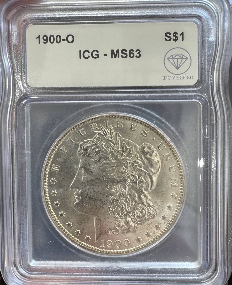 1900 O Morgan Silver Dollar ICG MS-63 IDC Verified