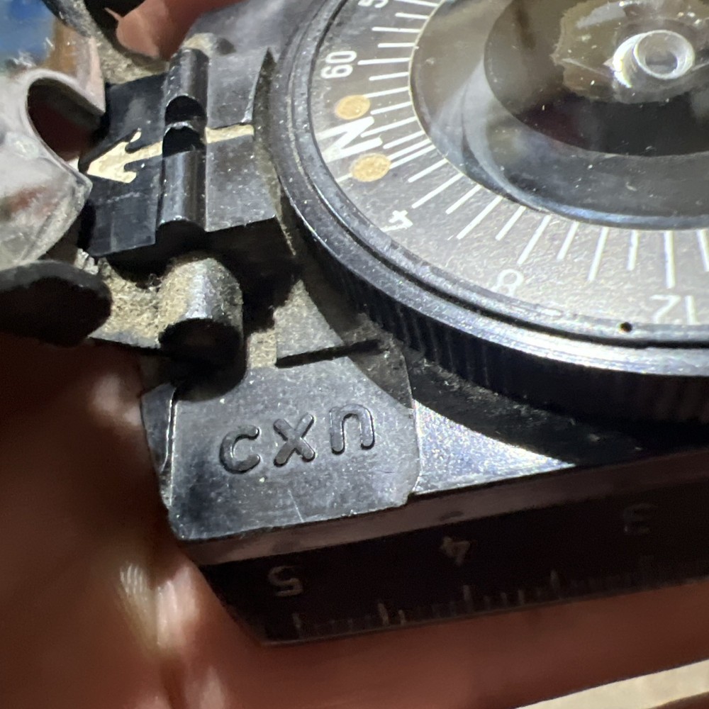 RARE ORIGINAL WWII GERMAN MARCHING COMPASS-CXN