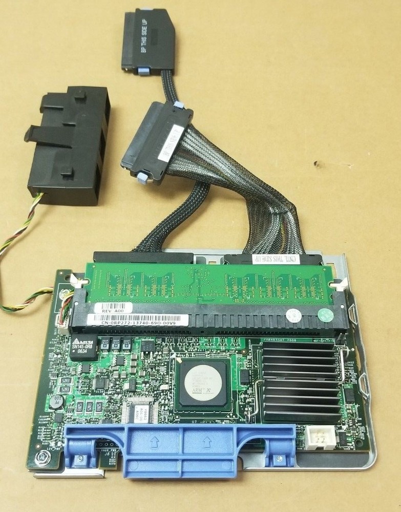 Dell RP272 PowerEdge PERC 5i SAS PCI-e Raid Controller Card 256MB with BBU