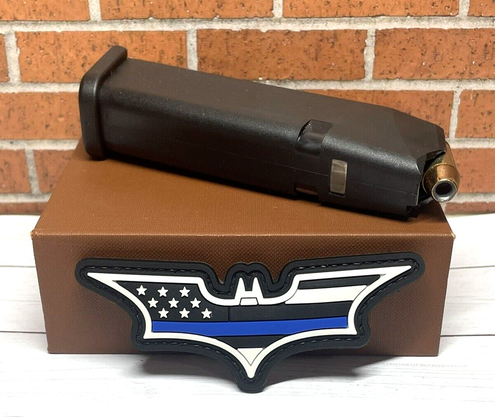 Batman PVC Patch - Tactical Morale Gun Batman Thin Blue Line Patch