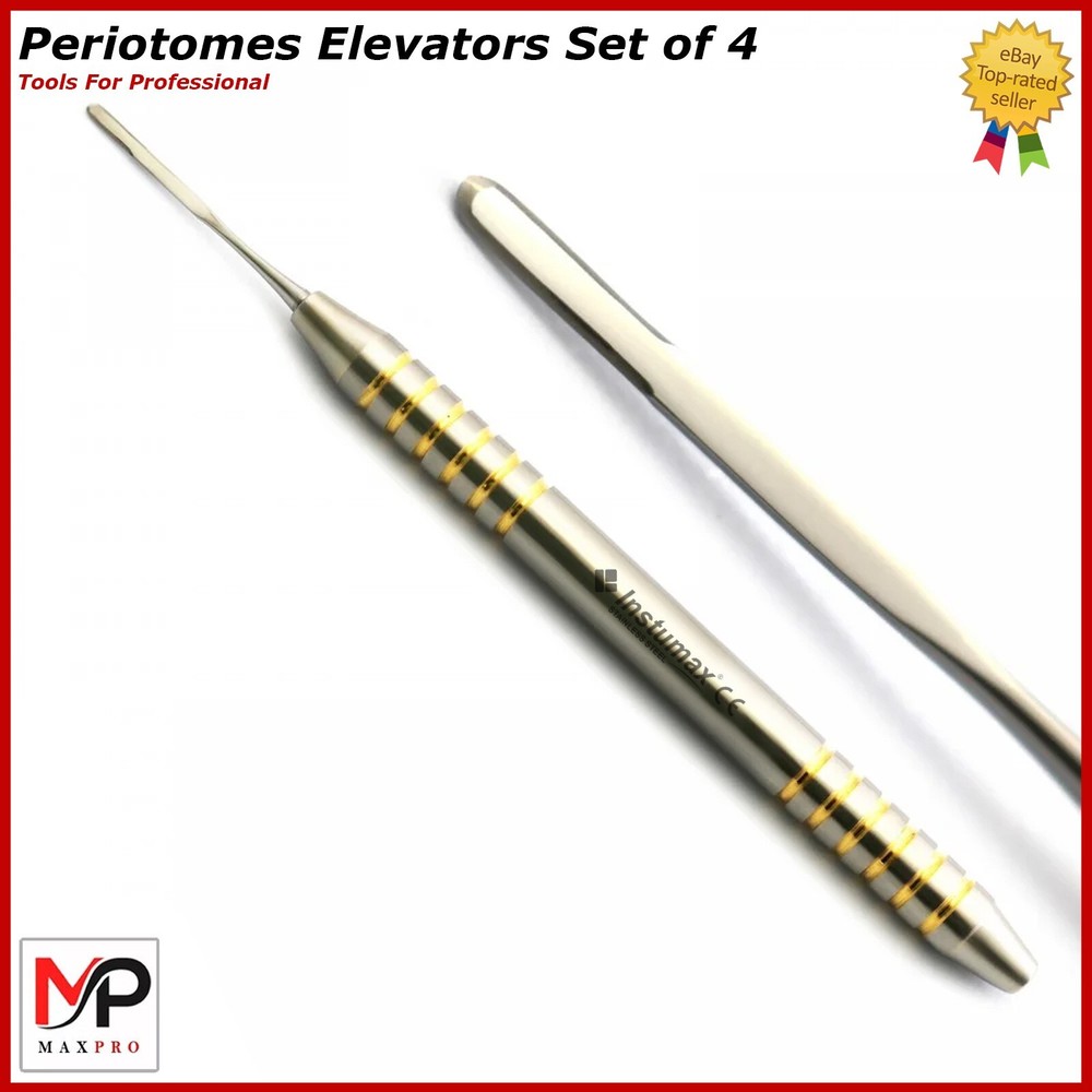 Dental PDL Luxating Elevators Periotome Luxation Tooth Extracting Extraction Kit