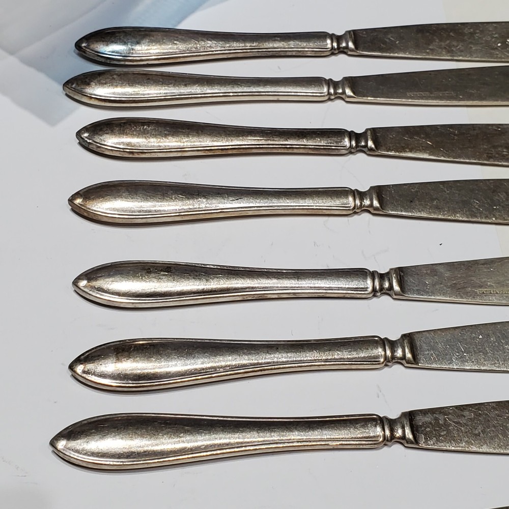 LOT 26 PIECES OF MIXED SILVER PLATED FLATWARE KNIVES FORKS SPOONS ANTIQUES