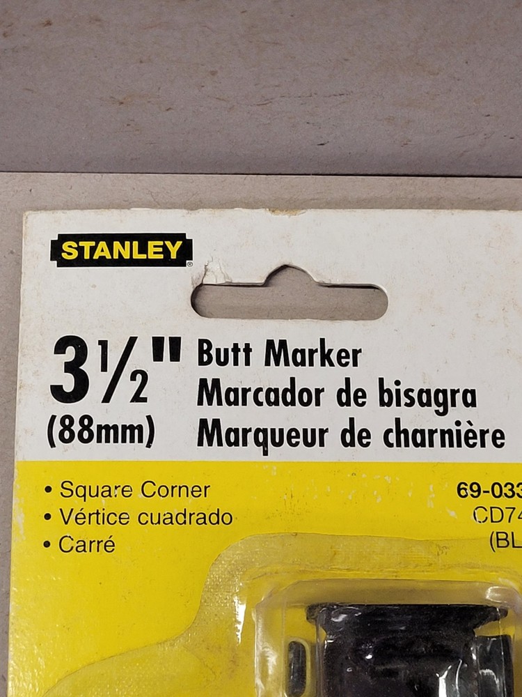 NOS - STANLEY BUTT MARKER 3-1/2 inch