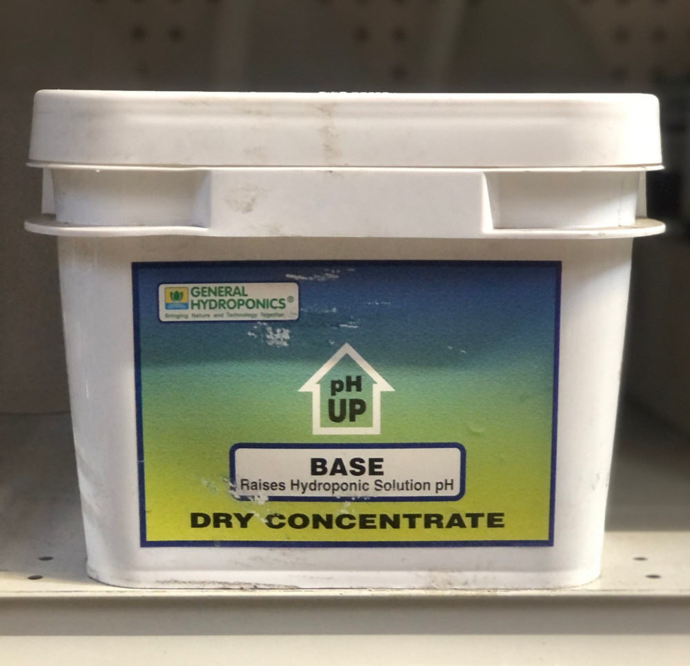 General Hydroponics pH Up Dry Base, 16LBS (raises nutrients ph)