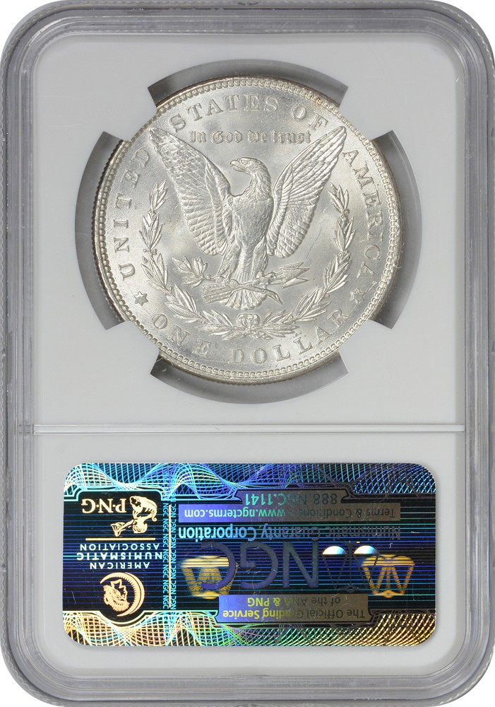 1887 Morgan Silver Dollar MS64 NGC