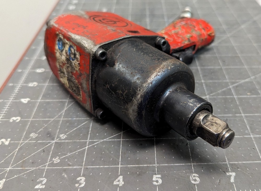 ½” Pneumatic Impact Wrench Chicago Pneumatic CP9541 TESTED WORKING PULL [B6BB]