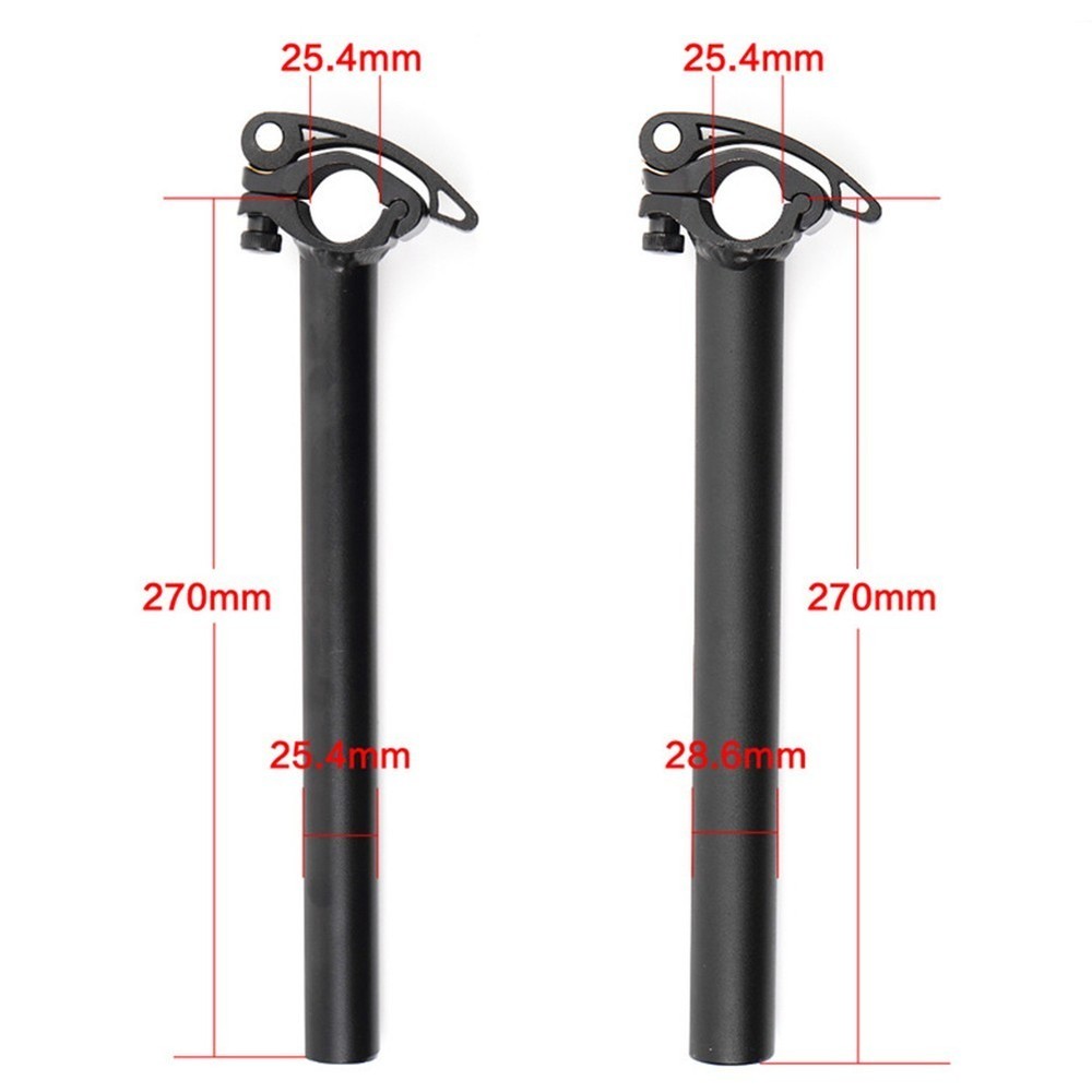 Lightweight Aluminum Folding Handle Bar Stem Quickrelease for Easy Folding