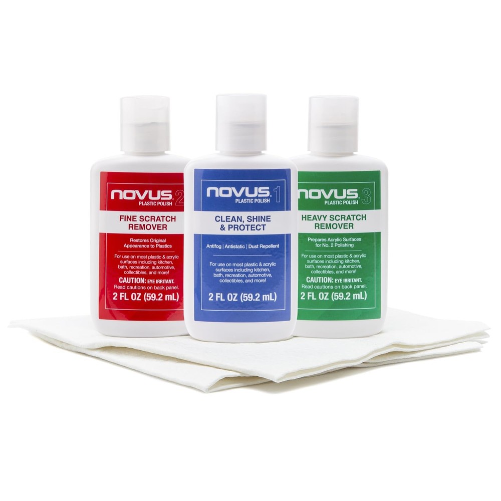 7136 Plastic Polish Kit 2 Oz.