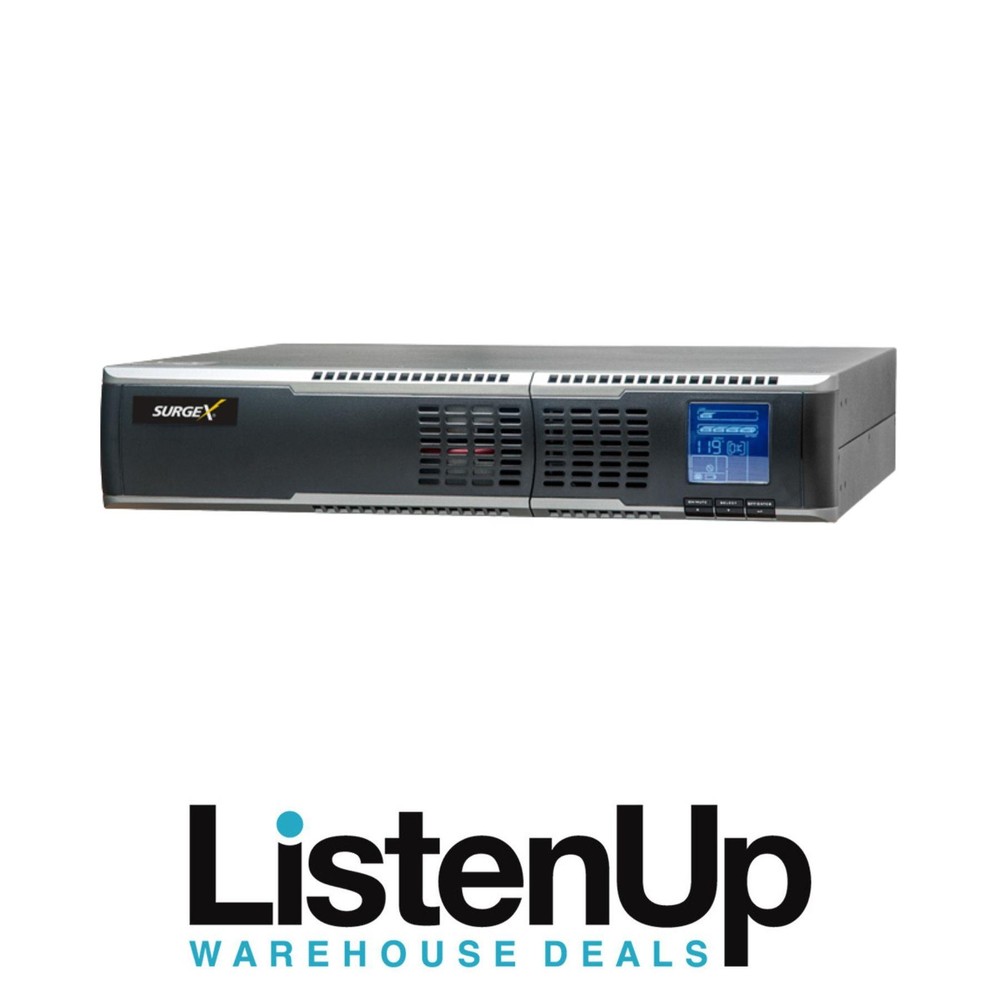 SurgeX UPS-3000-OL - Online Double Conversion Standalone UPS Battery Backup