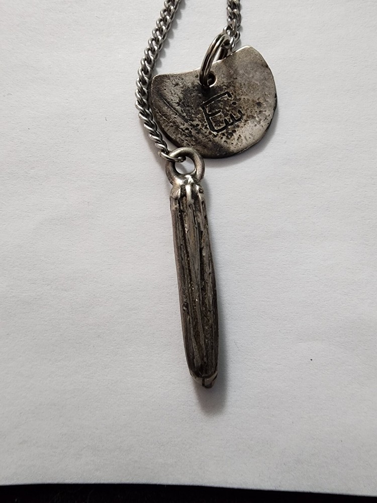 Handmade Sterling Silver Pendulum - Fan