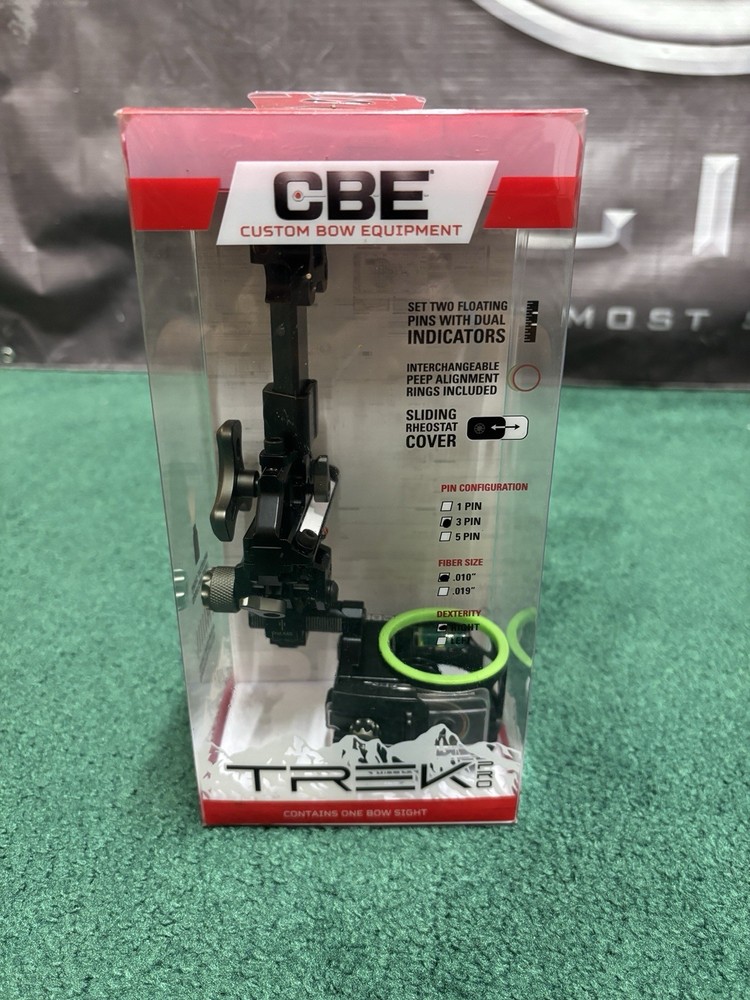 CBE Trek Pro 3 Pin Sight Kit - Right Hand