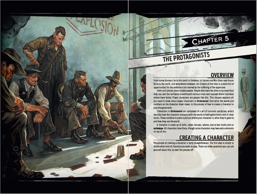 Dishonored RPG Bundle - Core Rulebook, Gamemaster Toolkit & Dice Set ($124 MSRP)