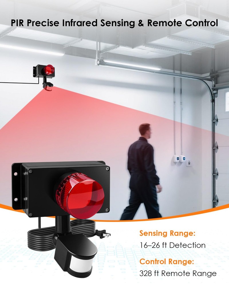 Smart Motion Sensor Alarm with IOT & Remote Control, Human Infrared Detection...