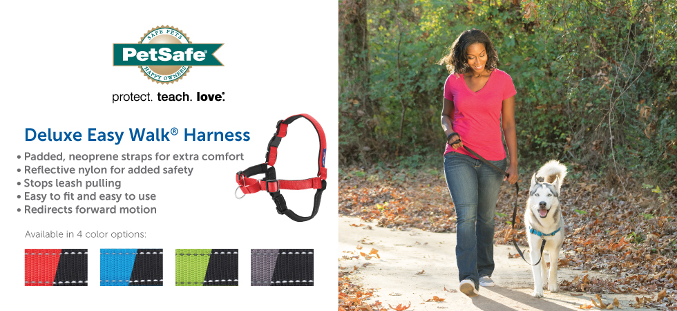 PetSafe Deluxe EasyWalk Harness Large Rose