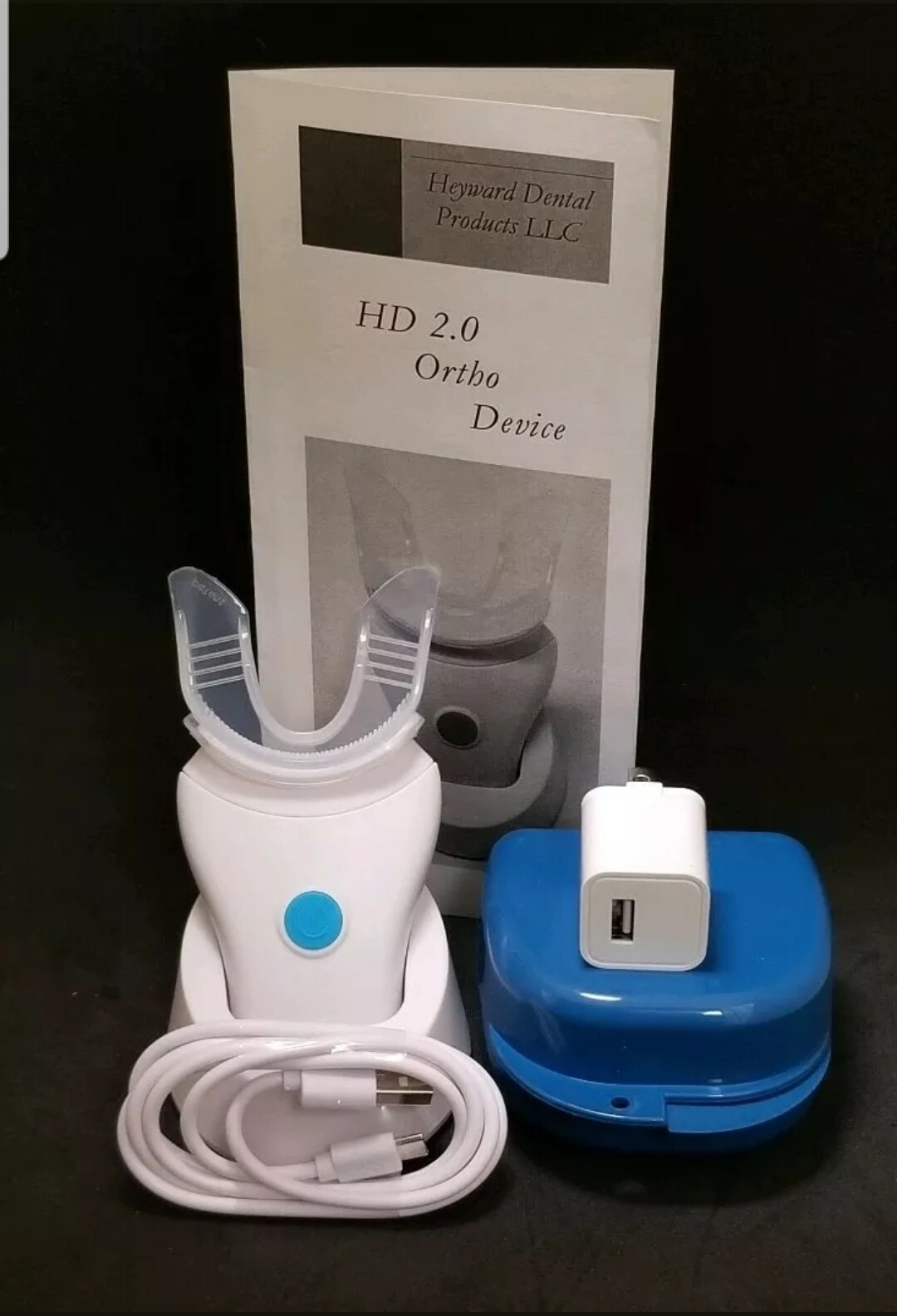 HD 2.0 Ortho Pain Device & Case Clear aligners Invi$align Dental 165Hz
