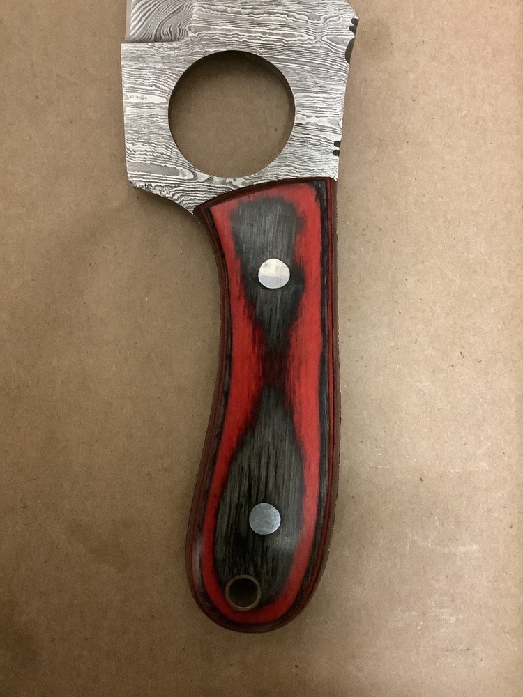 DAMASCUS RED HANDLE SKINNER (G29009403)