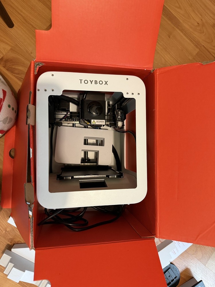 Toybox Alpha One 3D Printer Kid Friendly (in Original Box)
