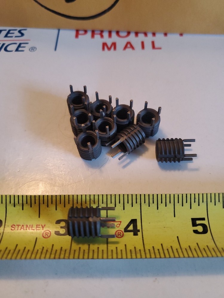 (10) Thread Locking Inserts 5/16-18 Internal Thread, 7/16-14 External Thread,S3
