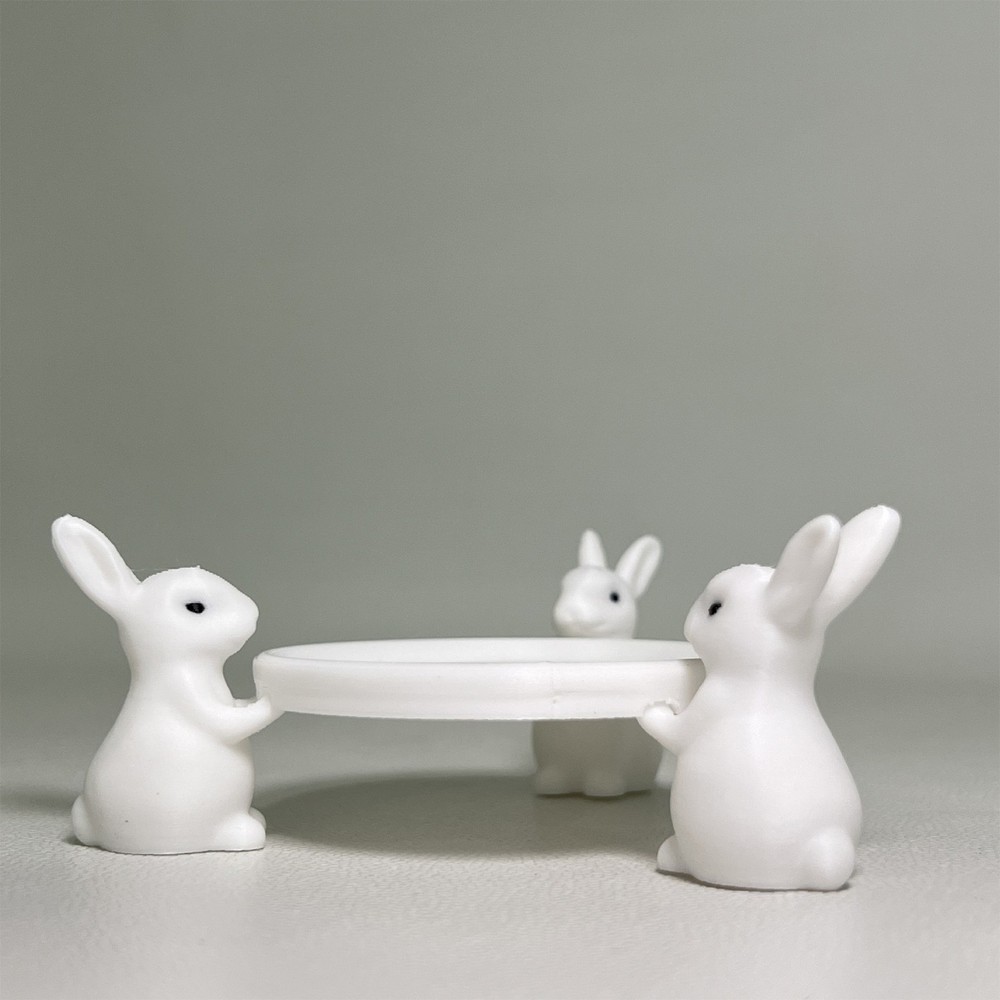 Easter Decor Bunny Cake Stand, Rabbit Cakecup Stands,Cake Stands for ...