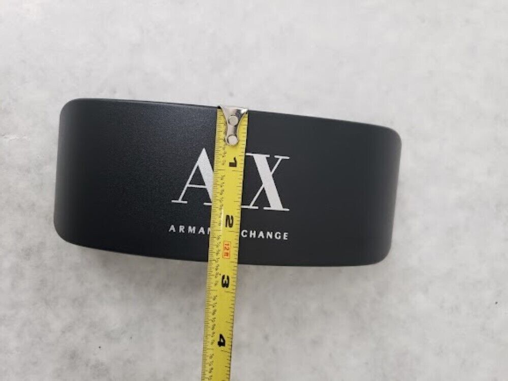 Armani Exchange Black Sunglass/Eyeglass Hard Case