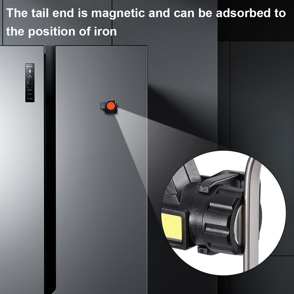 2X LED Headlamp USB Rechargeable Waterproof Headlight Head Light Flashlight