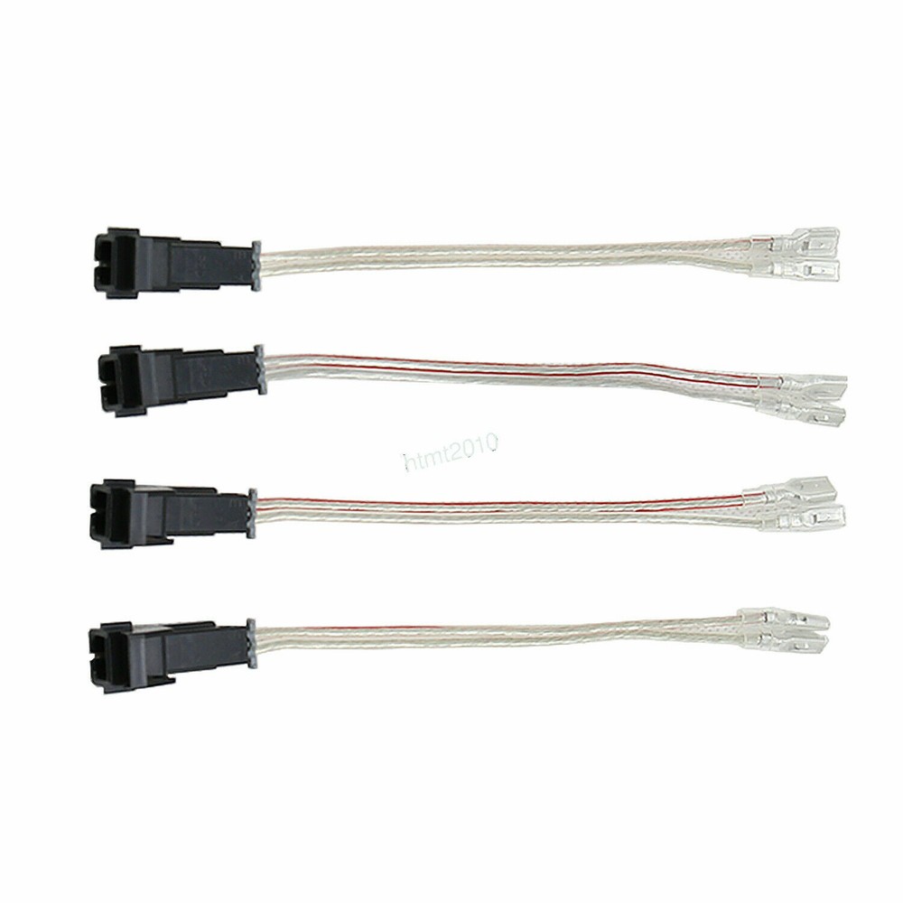 for Chevrolet GMC Buick 6.5" Speaker Mounting Adapter Brackets&Wire Harness Plug