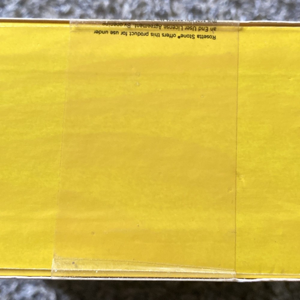 ROSETTA STONE ESPANOL Level 1, 2 & 3 Spanish Interactive Software CD's Version 3