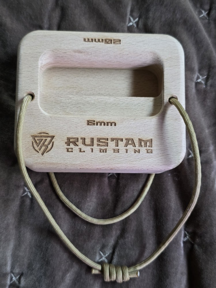 QuadRock Portable Hangboard Rustam Climbing - Compact Finger Board Trainer