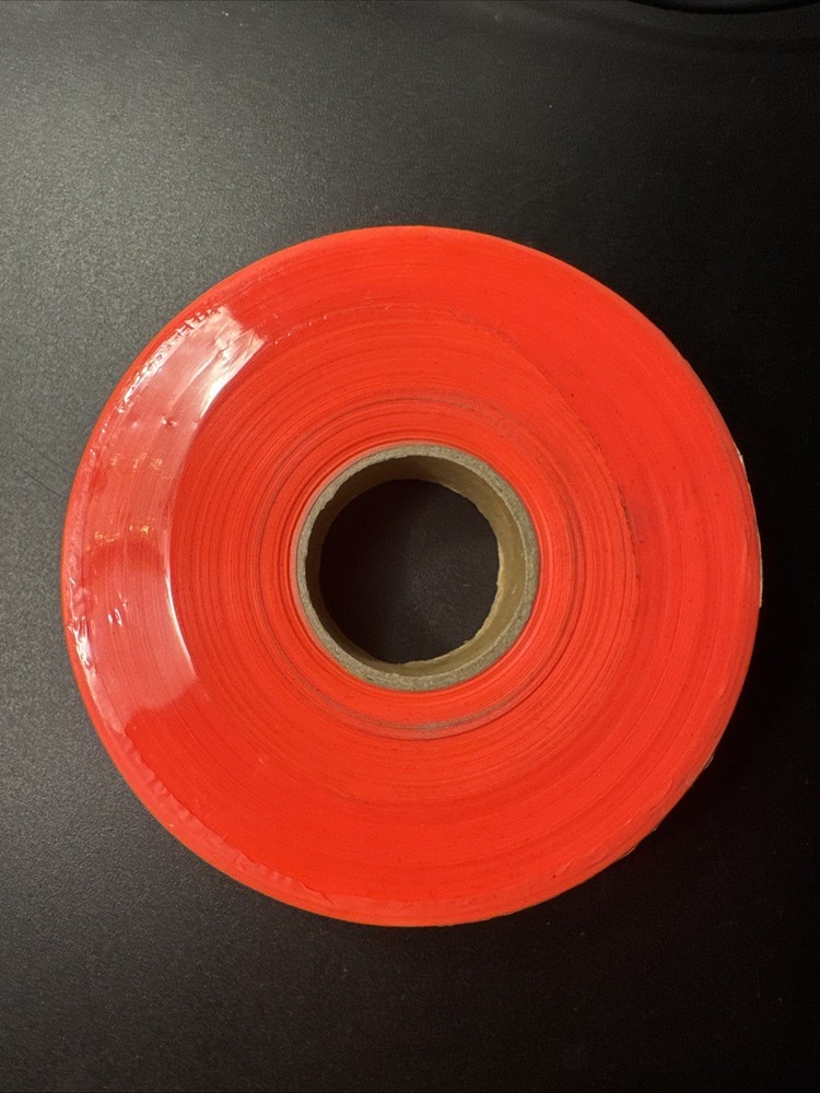 Empire 1 in. x 600 ft. Orange Flagging Tape