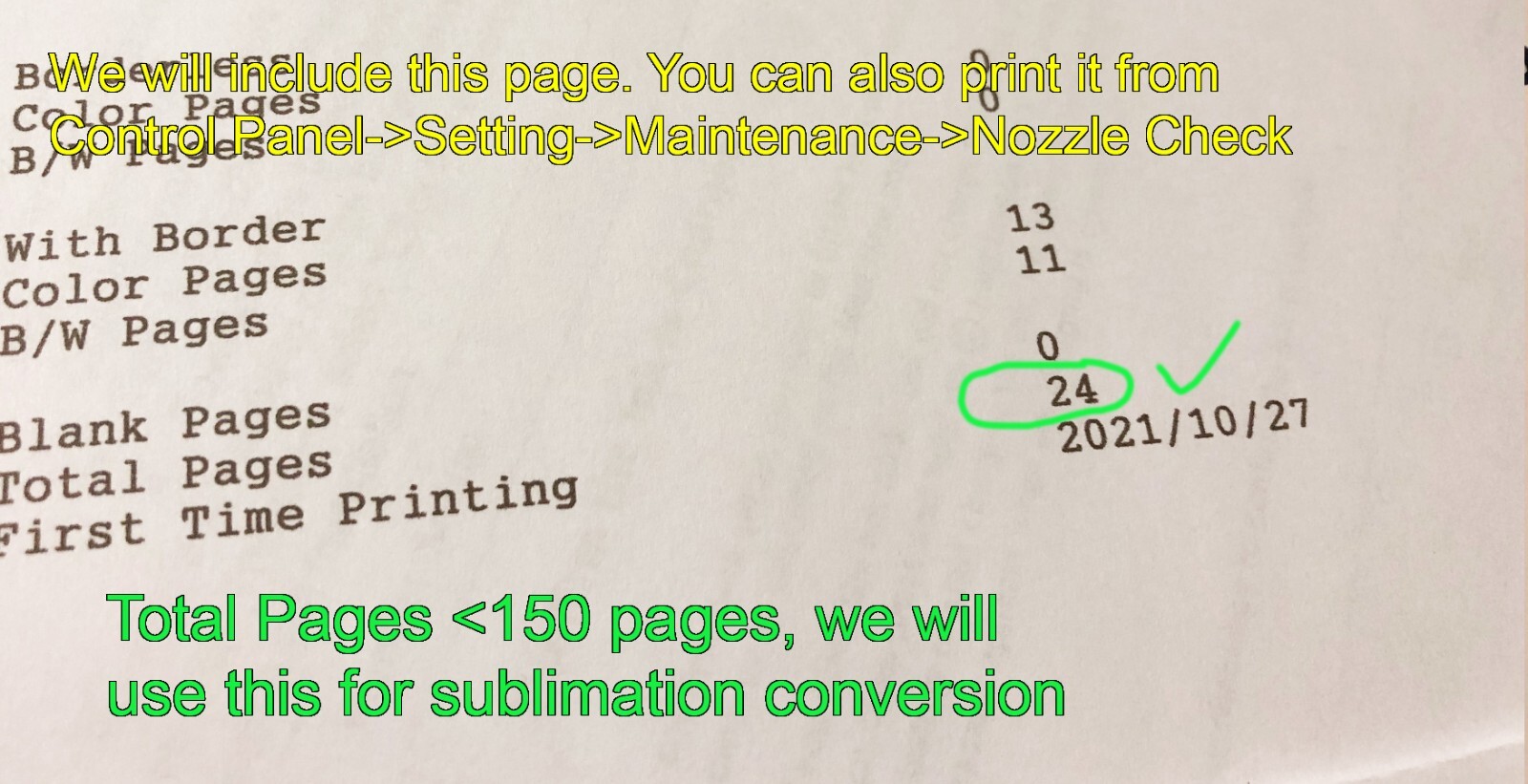 EcoTank Sublimation Printer Bundle: Printer with Sublimation Ink + Paper