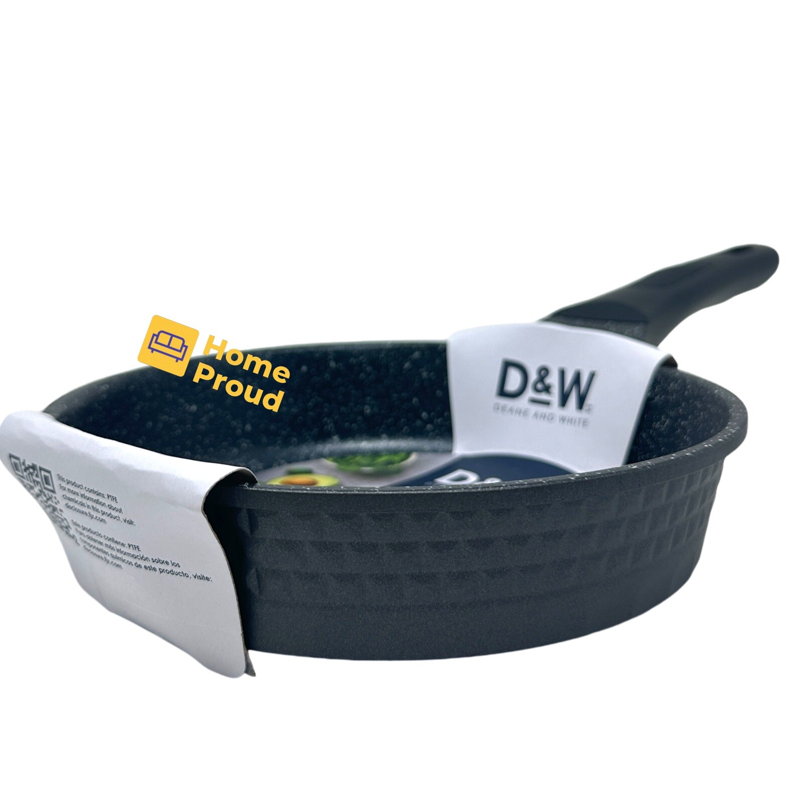 D&W Frying Pan Nonstick FRY Skillet 8 inch Deane&White Premium Kitchen Cookware