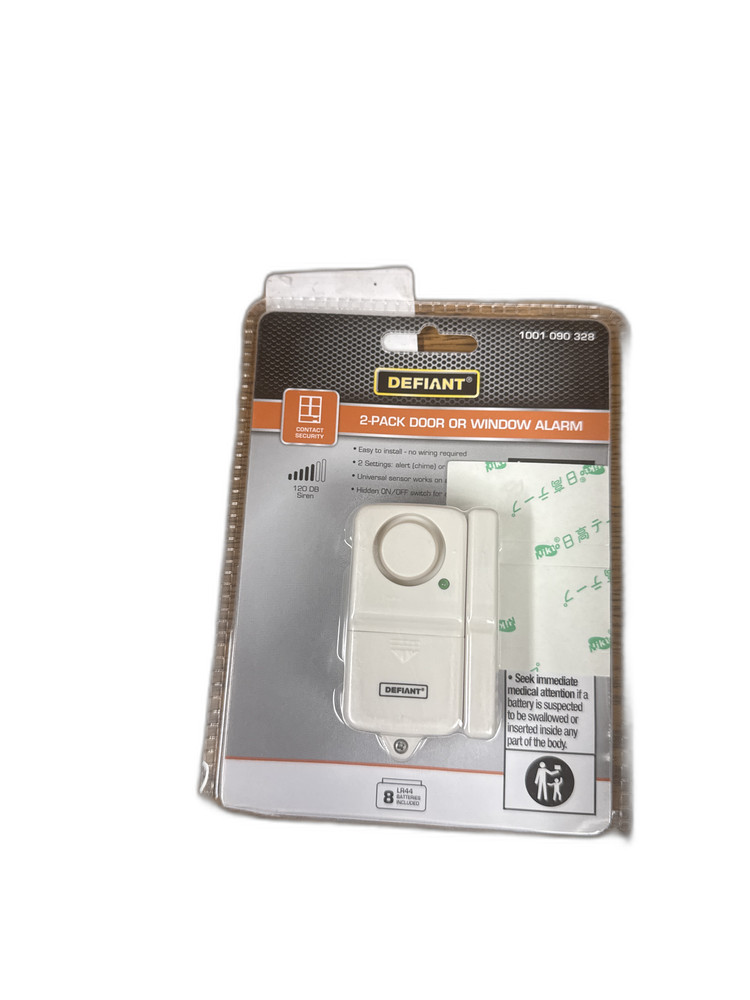 Defiant Wireless Home Security Door/Window Alarm (2-Pack) THD-DW2