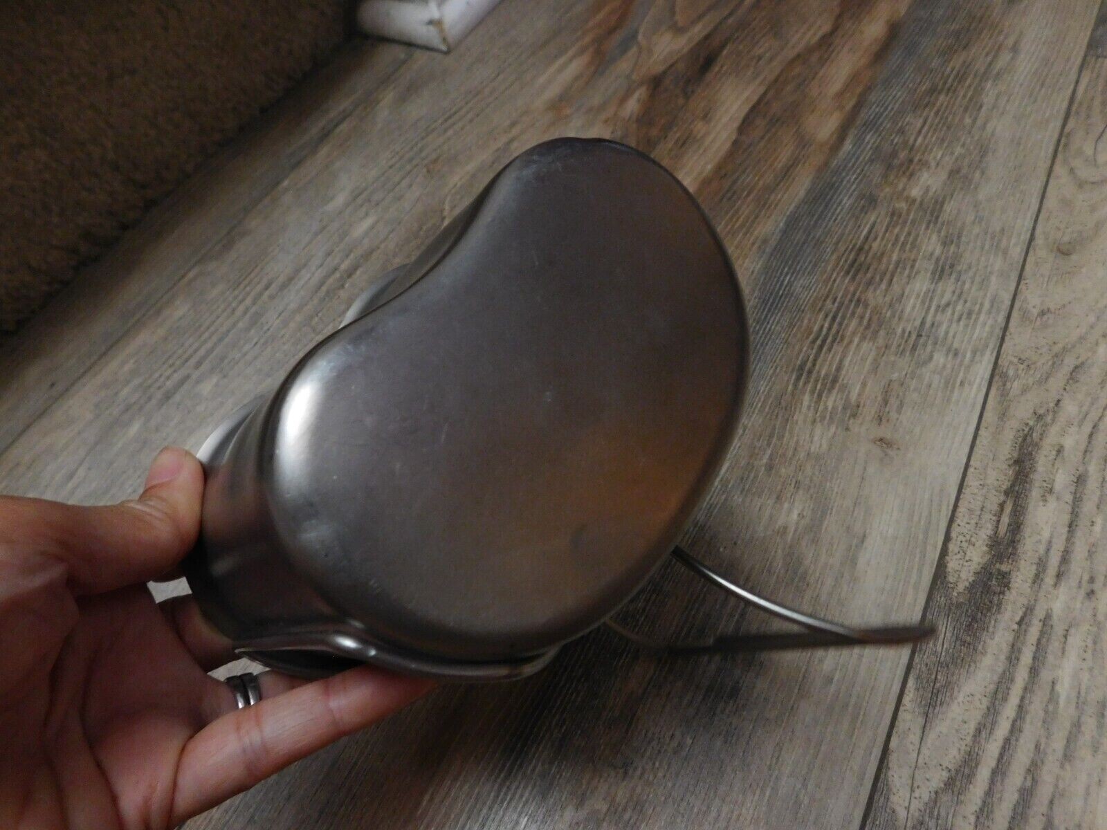 GENUINE US Military Issue Metal CANTEEN CUP 1 QT USGI HEAVY DUTY Wire Handle VGC