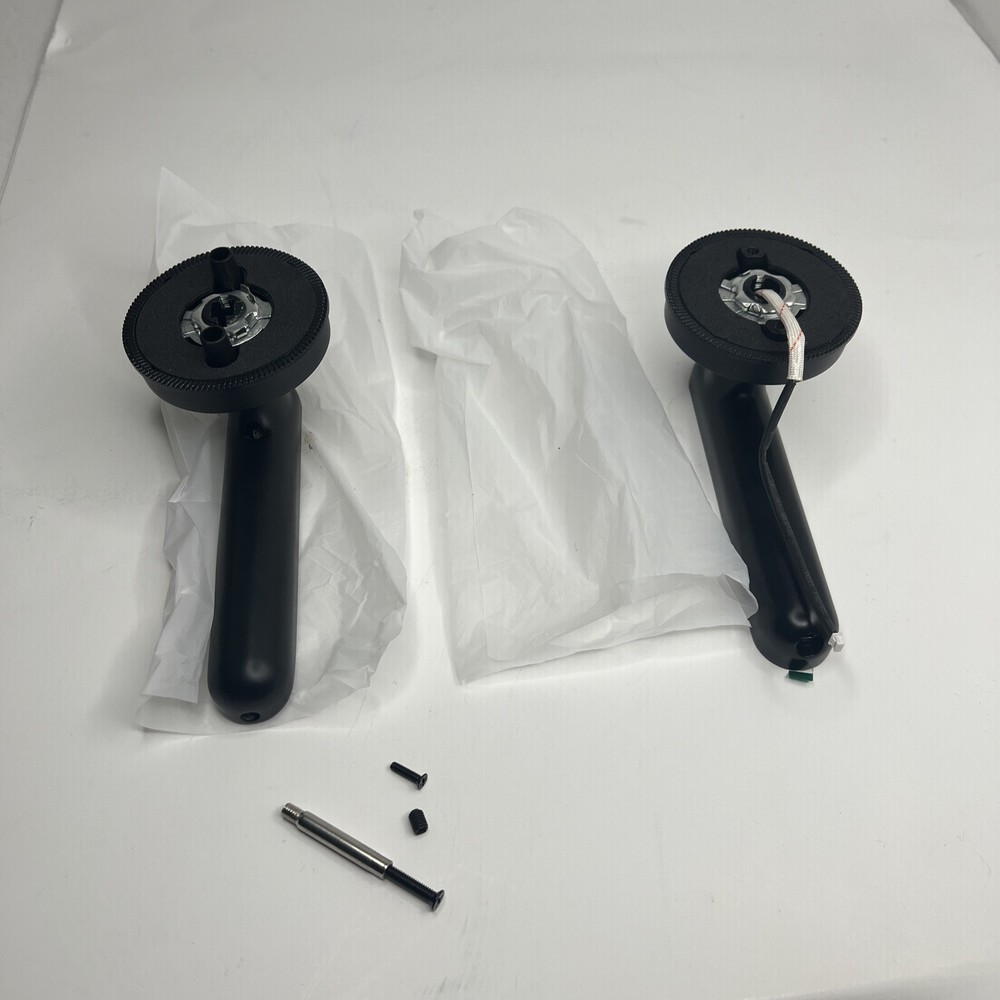 HANDLES ONLY Foxgard Matte Black Biometric Code Keyless Entry Fingerprint Handle