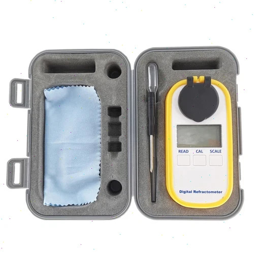 Digital Brix Meter  Honey Sugar Content Tester Refractometer with Accuracy ±0.5℃