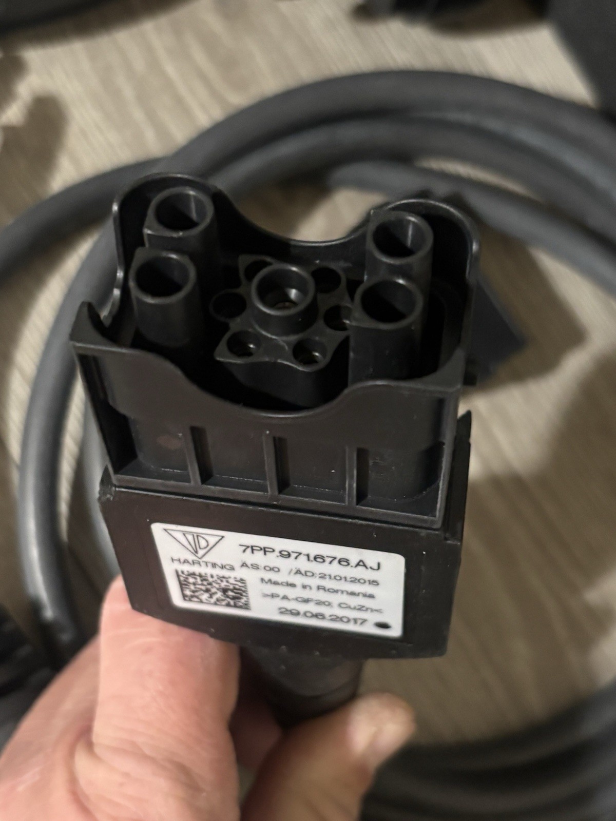 OEM Audi e-tron EV Charger 3.6kW 120V/240V = AS-IS - PIN-Locked READ BELOW