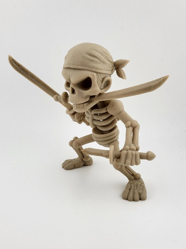 Pirate Hunter Zoro Skeleton Figure - One Piece Halloween Horror