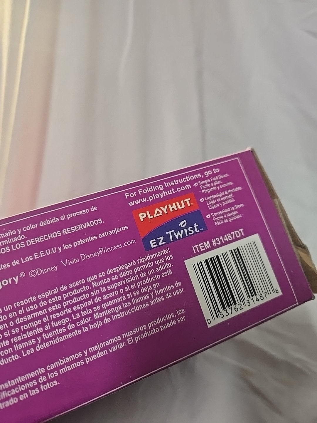 Disney Princess Classic Hideaway Pop-Up Play Tent By Playhut Princess Campout