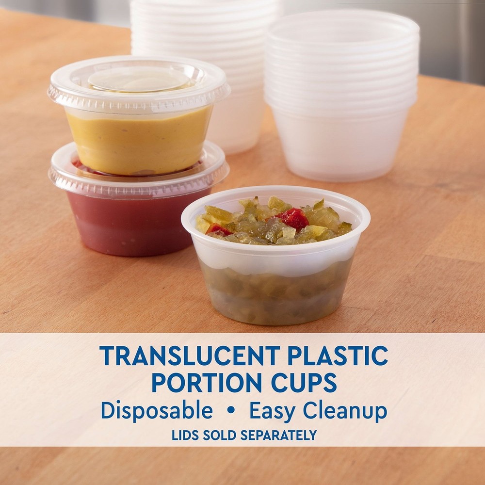 Member's Mark Translucent Portion Cups (2 fl. oz., 2500 ct.)