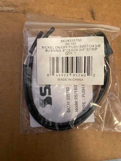 Satco 335750 95/160 Switch (NEW)