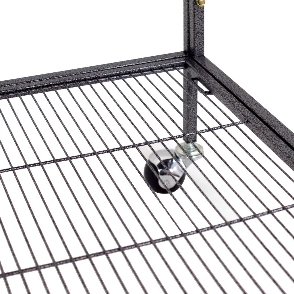 Bird Cage Large Play Top Bird Parrot Finch Cage Macaw Cockatoo Pet Supplies 53"